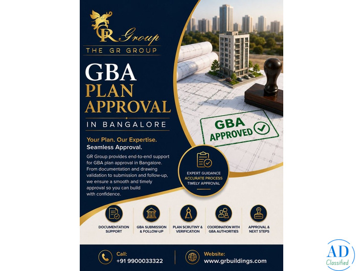 GBA plan approval in Bangalore