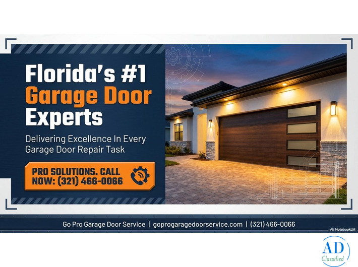 Garage Door Installations & Repair Services in Florida