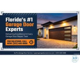 Garage Door Installations & Repair Services in Florida