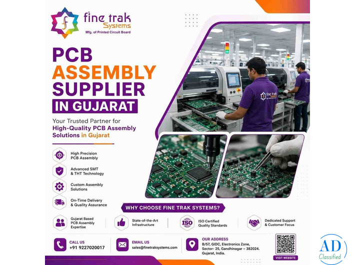 PCB Assembly Supplier in Gujarat - Quality You Can Trust