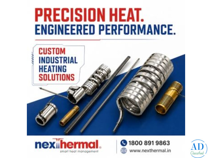 Coil Heaters Manufacturer in India | Custom Industrial Heating Solutions | Nexthermal