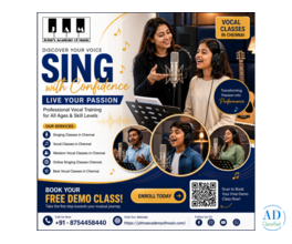 Best Singing Classes in Chennai – Learn from Expert Vocal Trainers