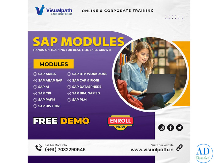 SAP Modules Free Demo and Build Your Career Today