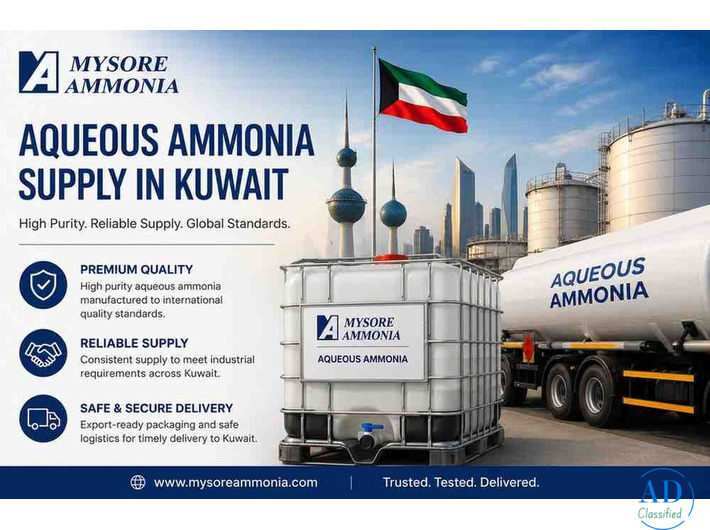Looking for Aqueous Ammonia in Kuwait? Call Us Today