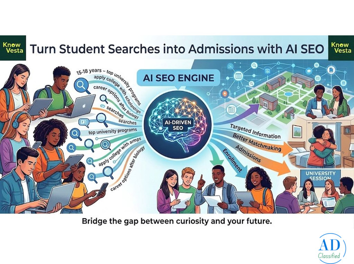 Boost Student Admissions with AI SEO – Call KnowVesta!