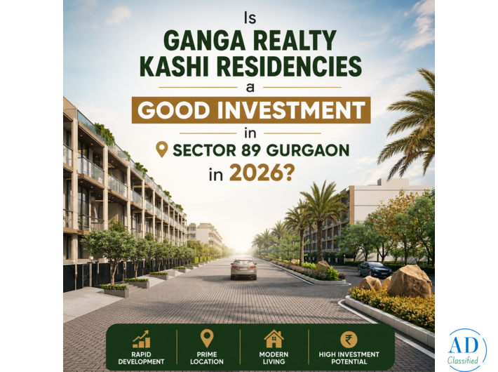Ganga Realty Kashi Residences Luxury Homes in Gurgaon
