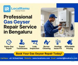 Fix Your Gas Geyser Today LocalRamu's Bengaluru Experts On Call