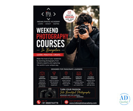 weekend photography courses in Bangalore