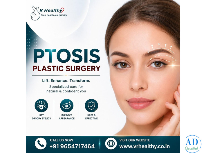 Restore Your Confidence with Ptosis Plastic Surgery