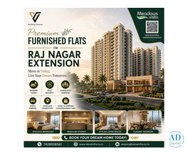 Furnished Flats in Raj Nagar Extension for Comfort