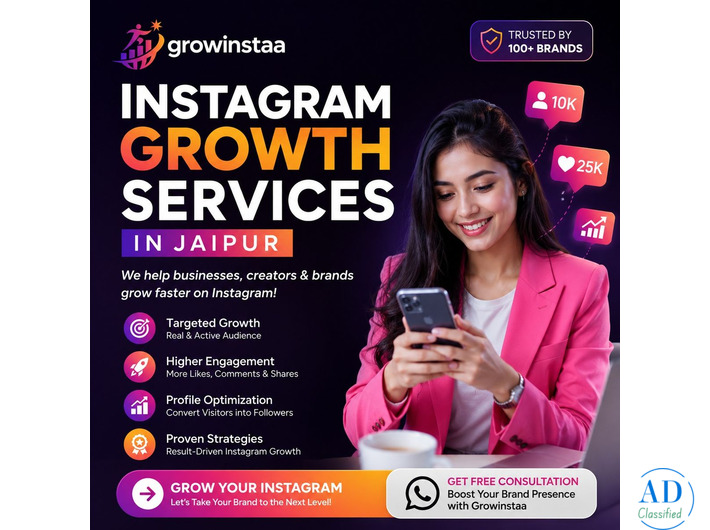 GrowInstaa - Instagram Growth Services in Jaipur