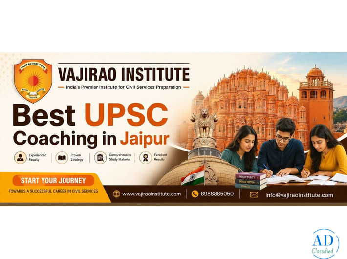 Best UPSC Coaching in Jaipur- Vajirao & Reddy Institute