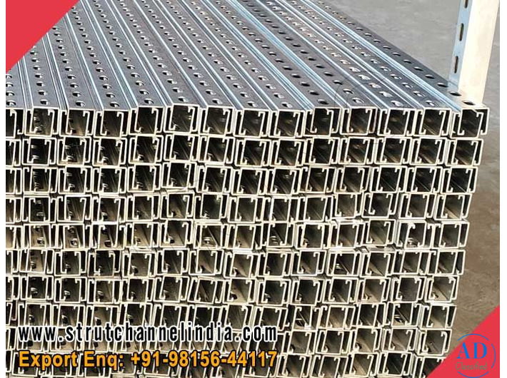 Strut Channels, Plain and Slotted Channels