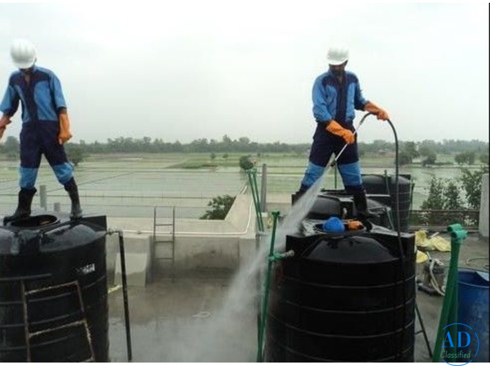 Water Storage Tank Cleaning