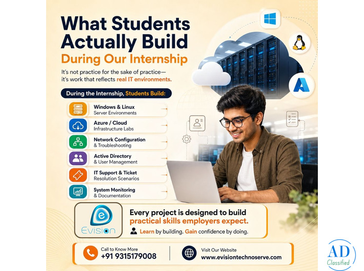What Students Actually Build During Our Job Ready Internship