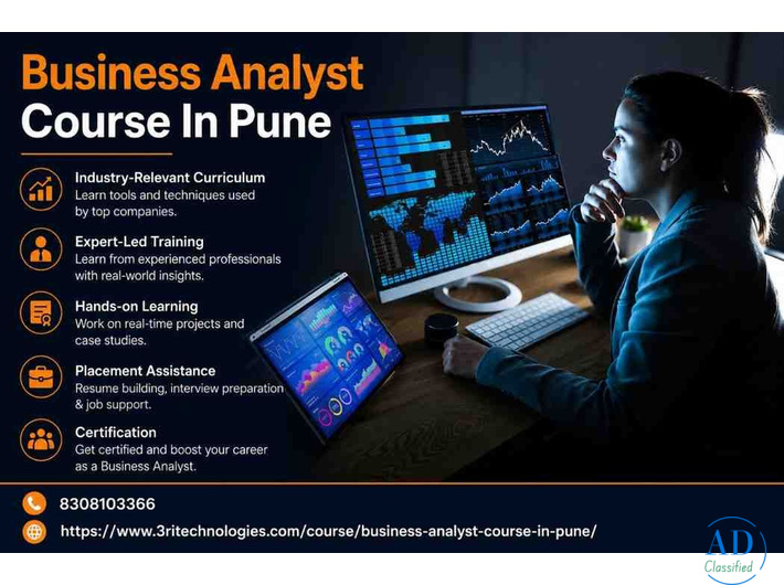 Flexible Business Analyst Course in Pune with Online & Offline Classes