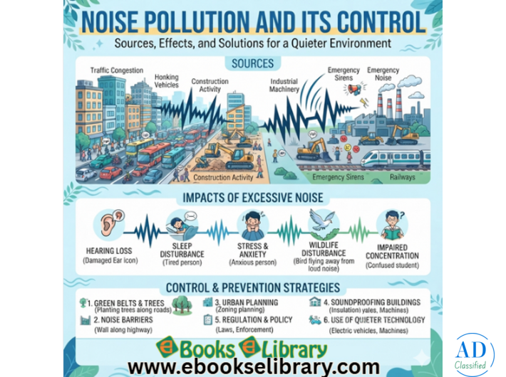Noise Pollution and Its Control for Environmental Studies