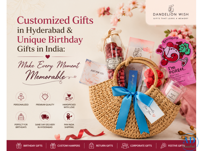 Customized Gifts in Hyderabad