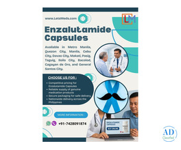 Where to buy Enzalutamide Capsules Online at Lower Cost in Manila
