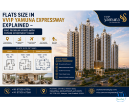 Flats Size in VVIP Yamuna Expressway Explained – Find Premium Homes with Future Investment Value
