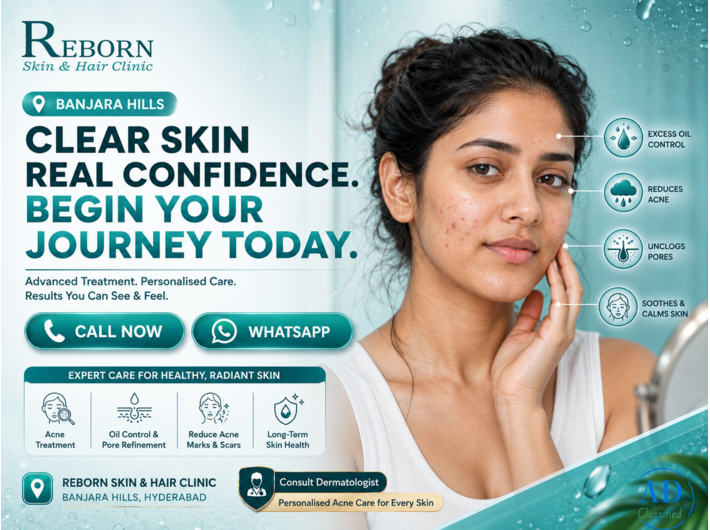 Acne Scar Treatment in Banjara Hills, Hyderabad