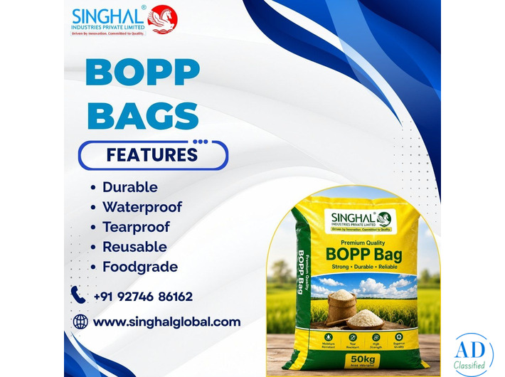 Printed BOPP Bags  | Singhal Global