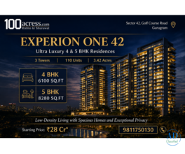 Buy Premium Apartments in Experion One 42 Sector 42 Gurgaon