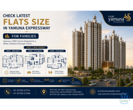 Check Latest Flats Size in Yamuna Expressway for Families