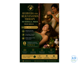 Ayurveda and Rejuvenation Therapy in Kerala India from Berlin