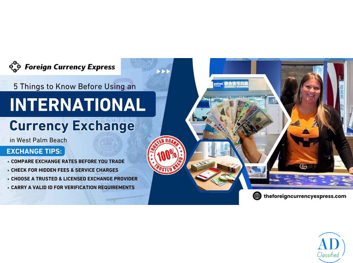 International Currency Exchange in West Palm Beach | Fast & Secure Currency Exchange Services