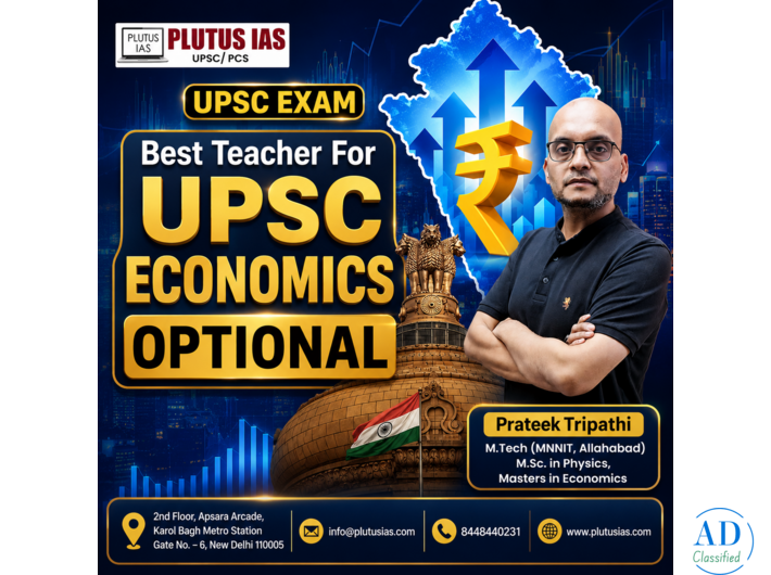 Best Teacher For UPSC Economics Optional - Complete Guide