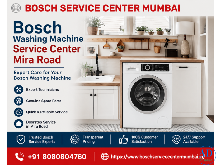 Bosch Washing Machine Service Center Mira Road
