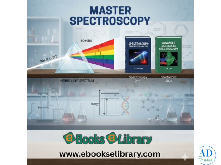 Spectroscopy Books for Chemistry & Pharmacy Students