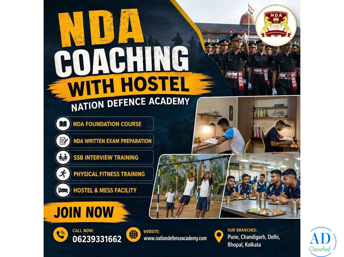 NDA Residential Coaching in Pune