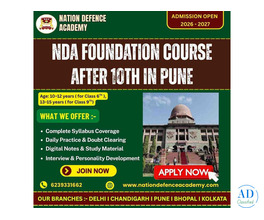 Join NDA Foundation Course After 10th in Pune