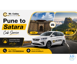 Book Online Pune to Satara Cab Service at Mr. Cabby