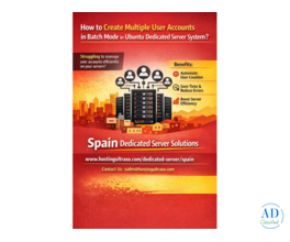 How to Create Multiple User Accounts in Batch Mode in an Ubuntu Dedicated Server System?