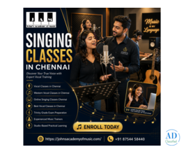 Learn Singing in Chennai with Professional Vocal Coaches