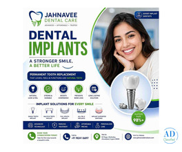 Best Dental Implants in Ahmadabad | Jahnavee Dental Care