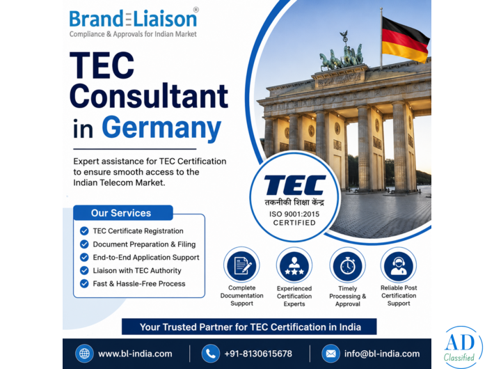 Looking for a TEC Certificate Consultant in Germany? Contact Us