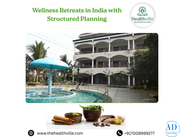 Wellness Retreats in India with Structured Planning