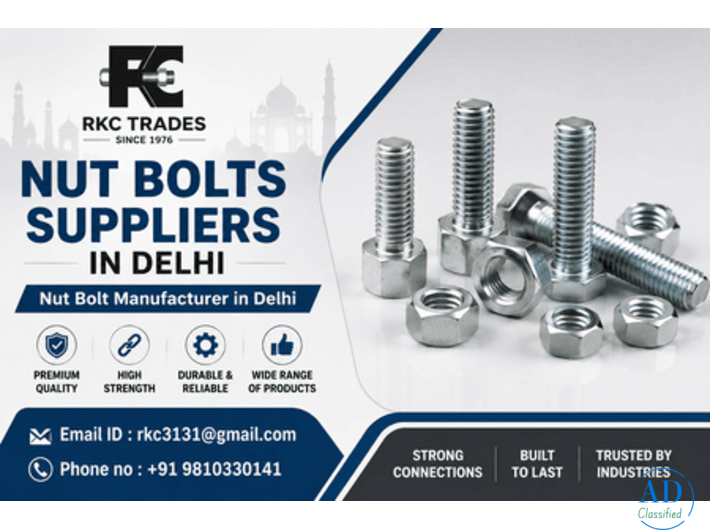 Nut Bolts Suppliers in Delhi
