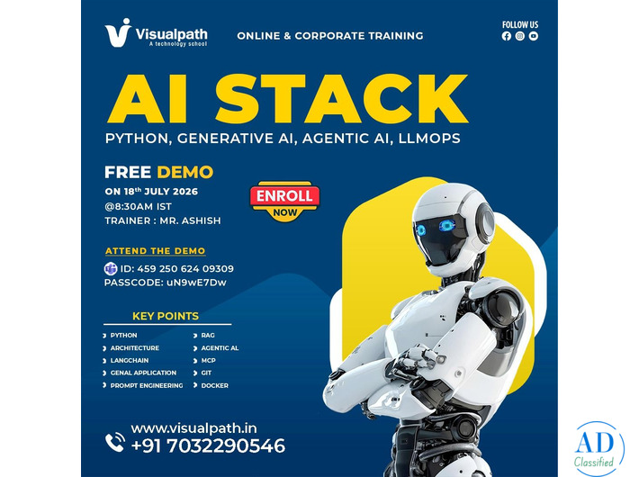 AI STACK Online Training - FREE LIVE DEMO SESSION