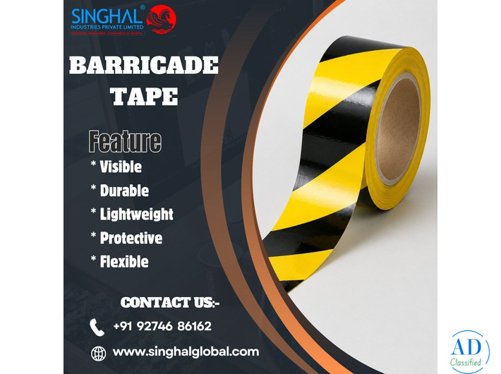 Bulk Barricade Tape  | Singhal Industries