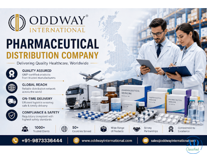 Pharmaceutical Distribution Company for USA Healthcare Buyers | Oddway International