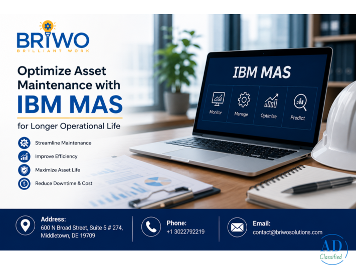 Upgrade to IBM MAS Today with Briwo Solutions – Smart Asset Management Made Simple