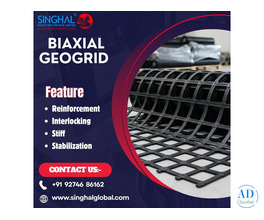 Biaxial Geogrid  India | Singhal Industries
