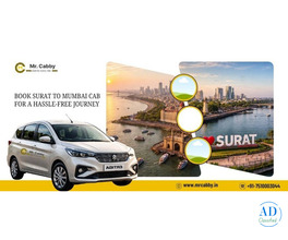 Book Surat to Mumbai Cab Price at Lowest Fare