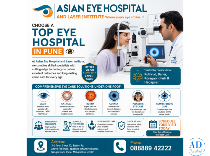 Eye Hospital Pune – Advanced Eye Care Services