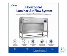 Horizontal Laminar Air Flow System Supplier | Brinda Pharma